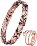 Copper Bracelets & Rings for Women, Copper Magnetic Bracelet for Women