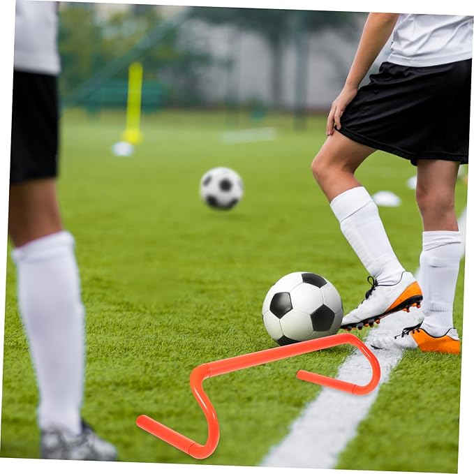 High Agility Training Hurdles Portable Speed Hurdle for Indoor Outdoor Football Soccer Practice Enhances Jumping and Pedaling Skills for Youth Sports