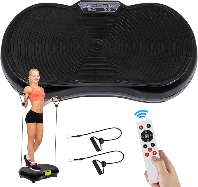 ZENY Vibration Plate Exercise Machine, Whole Body Workout Vibration Fitness Platform for Weight Loss, Toning Wellness, Home Gym Equipment