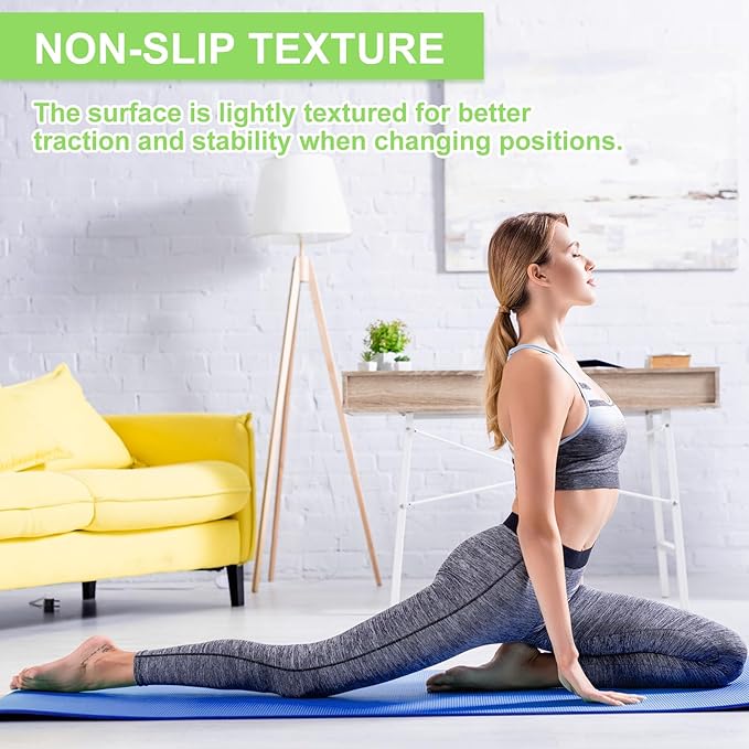 24 Pack 3 mm Thick Yoga Mat Bulk, Non Slip Exercise Workout Fitness Pad for Women Men, Gym Home Yoga Pilates, Easy to Clean, Sturdy PVC