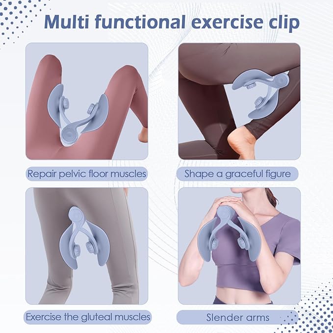 Thigh Master Pelvic Floor Exercise Devices and Inner Thigh Trainer for Women - Kegel Exercise Equipment for Home Use