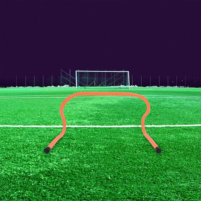 HANABASS 3pcs Sports Agility Hurdles for Boys and Girls Lightweight Plastic Training Equipment for Enhanced Coordination and Speed Development Soccer and Practice
