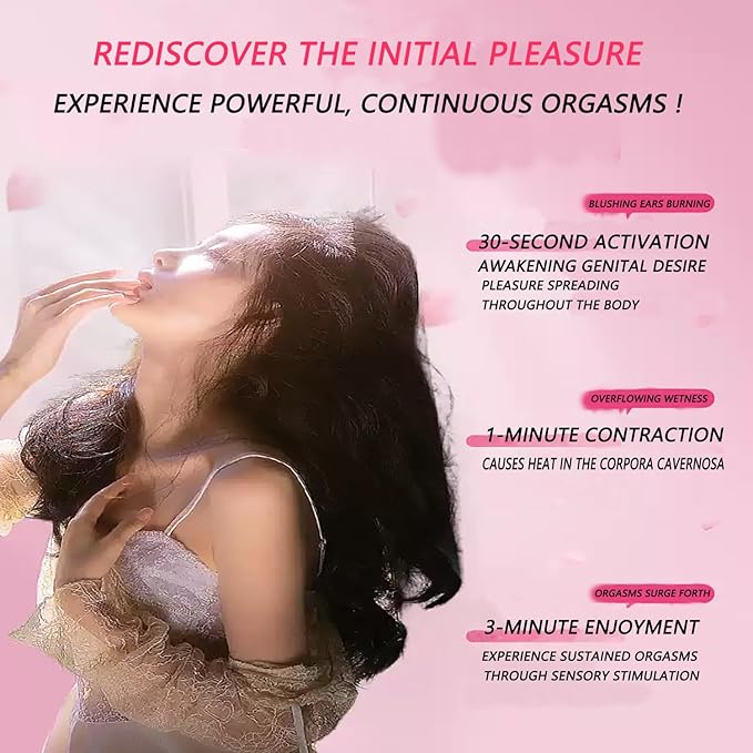 Female-Arousal Gel Orgasm-Gel for Women - Pleasure-Enhancing Gel a Topical Warming Massage - Lotion for Women Delivers a Pleasant Slightly Tingling Sensation to Enhance Intimacy. 30ml
