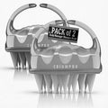 Cbiumpro 2-Pack Scalp Massager Shampoo Brush, Ultra Soft Silicone Scalp Scrubber Exfoliator Brush for Hair Growth & Dandruff Removal - 100% Fit All Hair Types