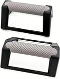 Triangular Push Up Bars with Non-Slip Base & Wrist Support – Stable Push Up Stands for Home Gym, Chest and Arm Workout Equipment for Men and Women (1 Pair)