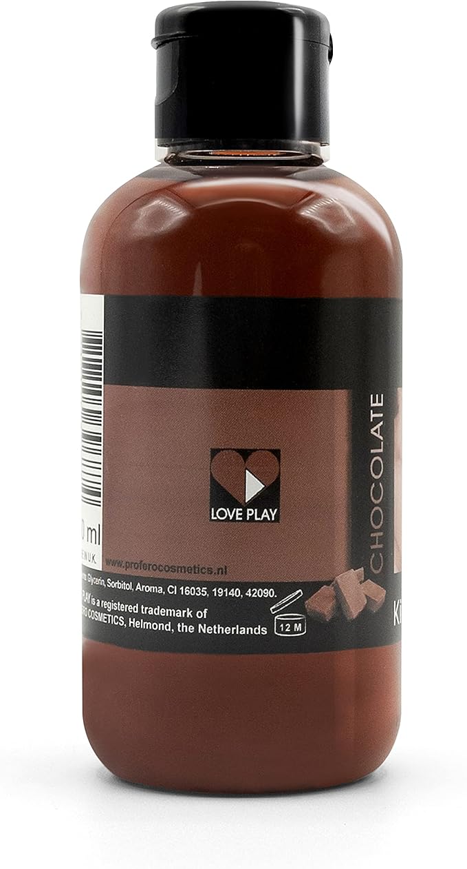 LOVE PLAY Sensual Body Oil for Couples – Edible & Deliciously Scented for Date Night – Aromatherapy Oil for Intimate Moments, Enhanced Stimulation, and Luxurious Hydration – Great Gift for Romance