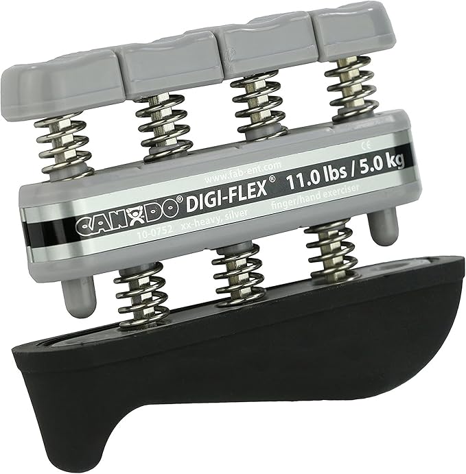 Digi-Flex Hand Exerciser,XX-Heavy Tension - Silver