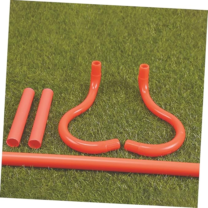 3pcs Adjustable Speed Hurdles Set Detachable Agility Training Hurdles for Athletes for Basketball Baseball Soccer and Football Practice