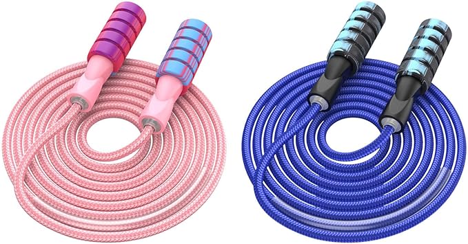 Jump Rope for Women Men, Fitness Jumprope for Women Workout, Adjustable Adult Exercise Skipping Rope