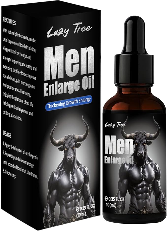 Lazy Tree Male Grow Oil, Man Re-Vitalize Oil