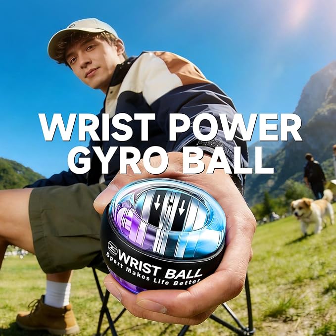XMALL Wrist Ball,Used for Wrist Exercises,Strengthen Arms, Fingers, Grip and Muscles