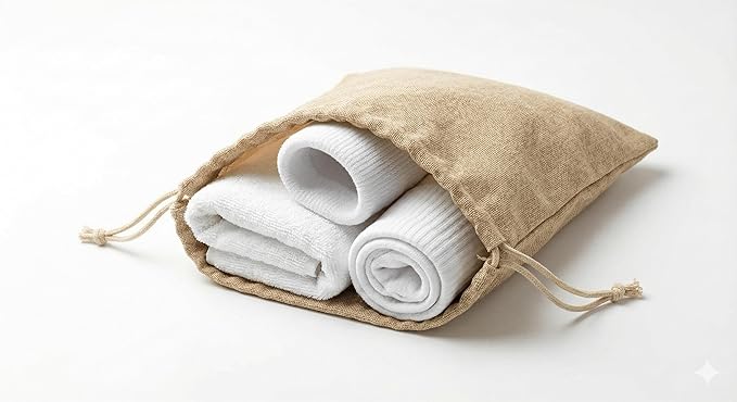 Personalized Women's Fitness Starter Pack, White Rayon Bamboo Towel with Breathable Socks and Stretch Wristband, Soft Workout and Yoga Set