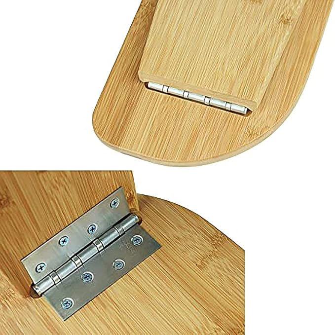 Ergonomic Bamboo Meditation Bench for Yoga and Kneeling Foldable and Eco Friendly