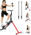 YOLEO Adjustable Resistance Stair Steppers for Exercise at Home, Folding Cardio Stairmaster with 3 Workout Modes & Oversized Pedal,90% Pre-Assembled Stair Climber with Handlebar for Full Body Workout