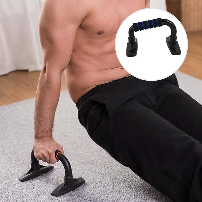 2pcs Professional Push-up Holder Hand Grip for Arm Strength Training Pushup Stands with Stable Structure Non-slip Design for Home Gym Fitness Equipment