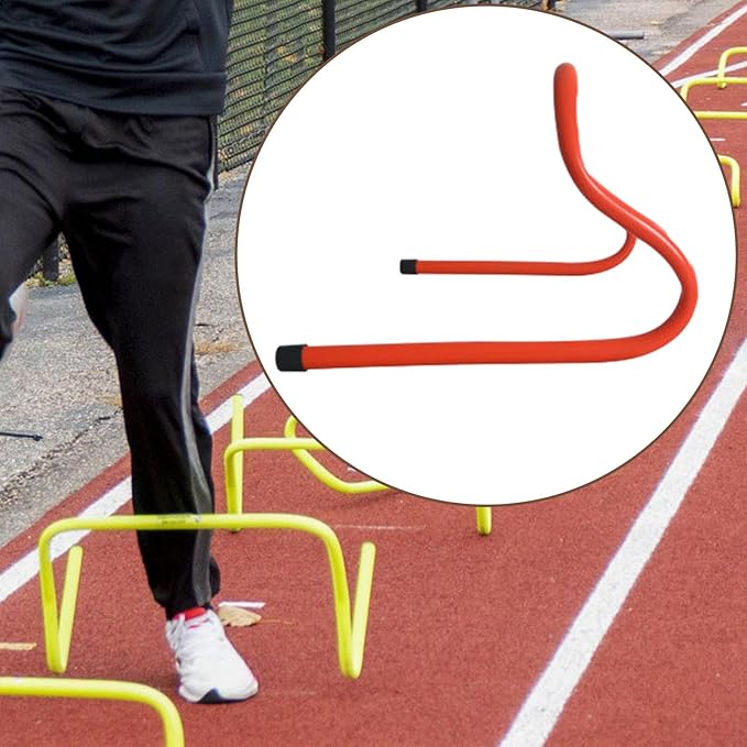 Agility Training Hurdles Speed Training Hurdles Football Training Equipment Soccer Training Obstacle Power Strength Material Suitable for Kids Athlete