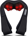 VIKTOR JURGEN Mothers Day Gifts for Mom, Wife, Women & Her, Shiatsu Neck and Shoulder Massager with Heat Deep Tissue Kneading Sports Recovery Massagers for Back, Relaxation Gifts for Husband, Him, Men