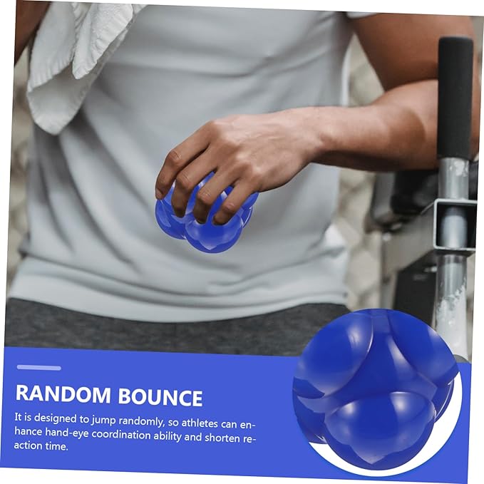Toyvian Agile Training Ball Reaction Ball for Myofascial Release Improve Hand-Eye Coordination
