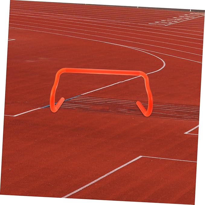 1pc Jumping Training Hurdle Portable Detachable Agility Training Rack for Football Basketball and More Enhances Speed and Coordination Orange Design