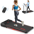 Walking Pad Treadmill, Under Desk Treadmill, Portable Treadmill for Home Office, Compact Quiet Desk Treadmill, Jogging Running Machine with Remote Control & LED Display, Installation Free