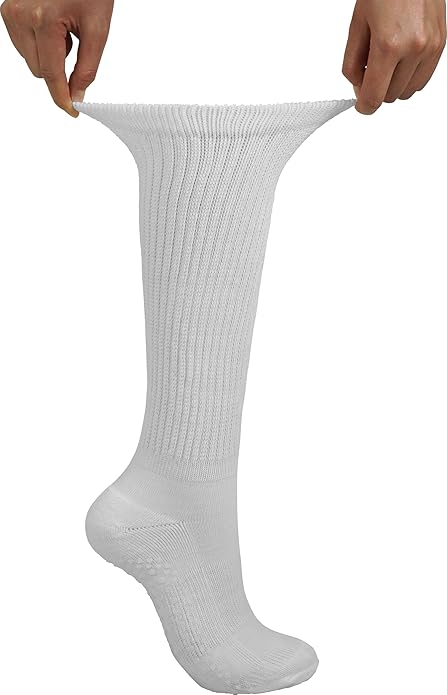 BomKinta Pilates Socks with Grips for Women - Yoga Grippy Slouch Scrunch Sock - Slipper Socks for Barre Workout Hospital