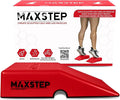 MaxStep Calf and Leg exercise equipment, Lightweight Exercise Stepper, Use with Exercise Bands. MaxStep Pantented exercise tool for Exercising Calves and leg muscles by SylverMax. 10.5x6.5x4.75