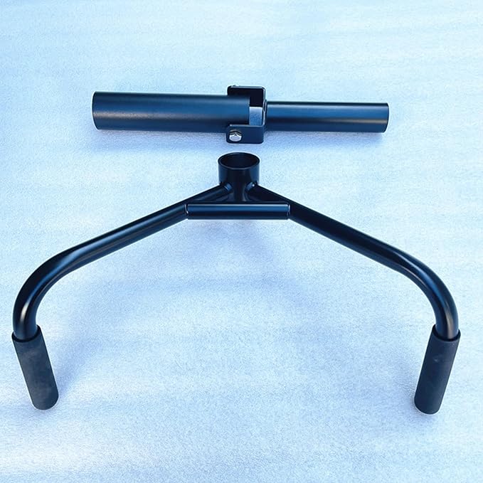 Colaxi V Bar Attachment for Weight Lifting Strength Training Exercise Gym Heavy Duty Fitness Equipment Sturdy Metal Cable Attachment