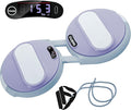 Waist Twisting Machine Exercise - Ab Twister Board MAX 300LBS | Intelligent Counting Lap & Calorie & Time, with 2 Resistance Bands | 3 Adjustable Distances to Suit Different Exercise Needs