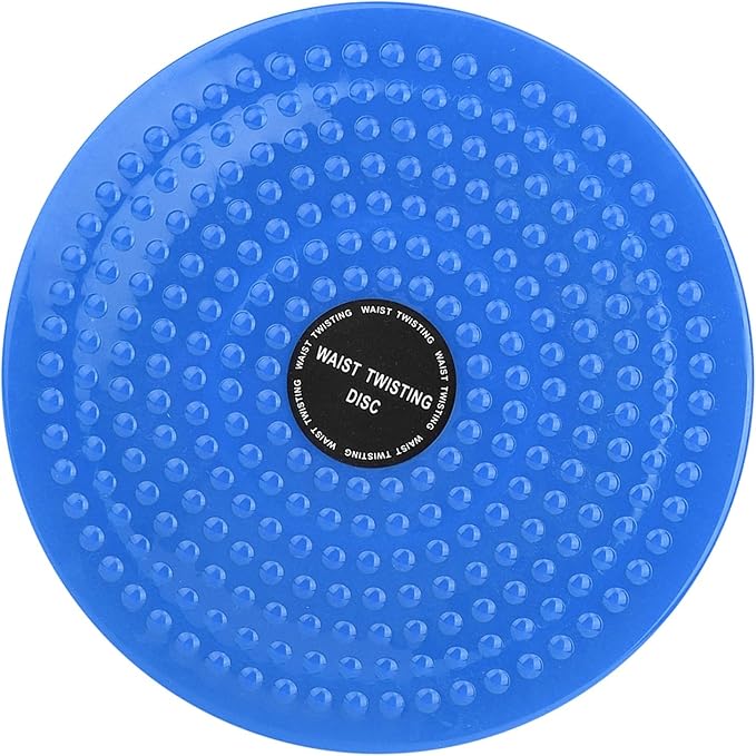 Waist Twisting Disc, Body Trimmer Ab Exercise Board, Blue, Non-Slip Base, Thickened Plastic Construction for Home Fitness, Weight Loss