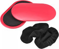 uxcell Exercise Core Sliders, Oval Glider Discs with Feet Covers, Dual Sided Usage in Home Gym for Full Body Workout