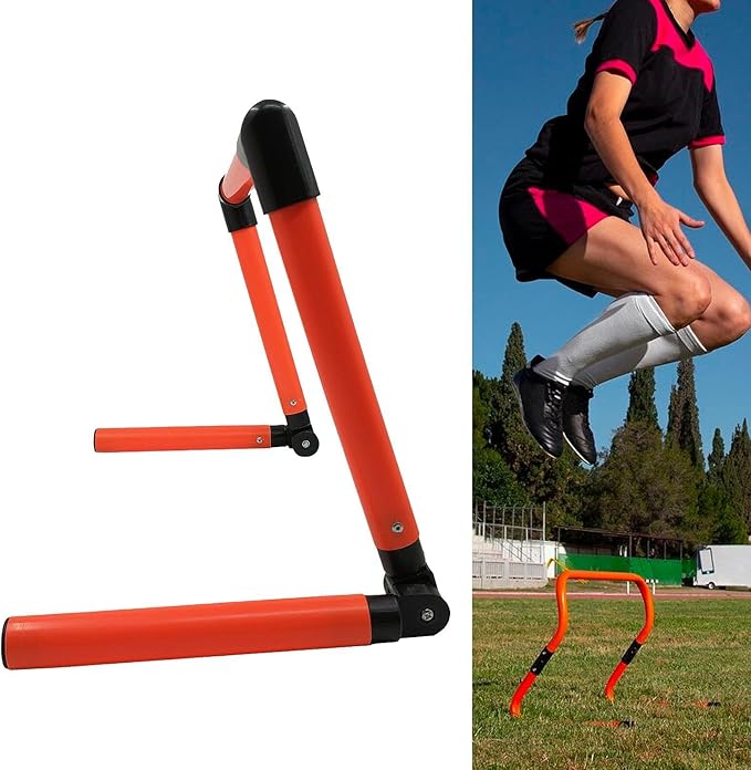 Adjustable Height Hurdle Foldable Hurdle Speed Agility Training Equipment for Fitness Basketball Soccer,Adults Kids