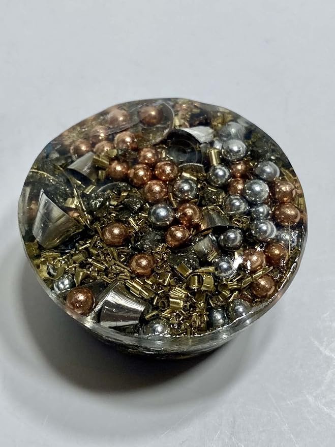 Ocean Jasper Orgone Generator Energy Accumulator 528Hz/7.83Hz/Advance Harmonics Many Beautiful Ingredients and Colors!! (Ocean Jasper)