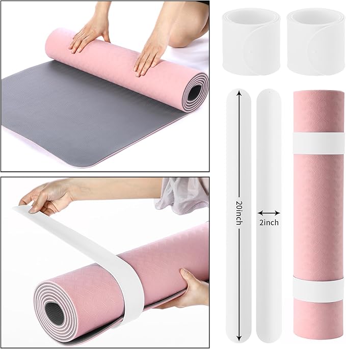 Yoga Bag Set for Women Including Yoga Mat Tote Bag, Booty Resistance Bands, Non Slip Sports Socks Silicone Ties for Pilates Travel Workout Office Home Gym