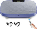 Vibration Plate Exercise Machine, Vibrating Plate for Lymphatic Drainage, Shake Plate Whole Body Waver Vibration Plate Platform, Fitness Equipment for Weight Loss Fat Burner for Women Men