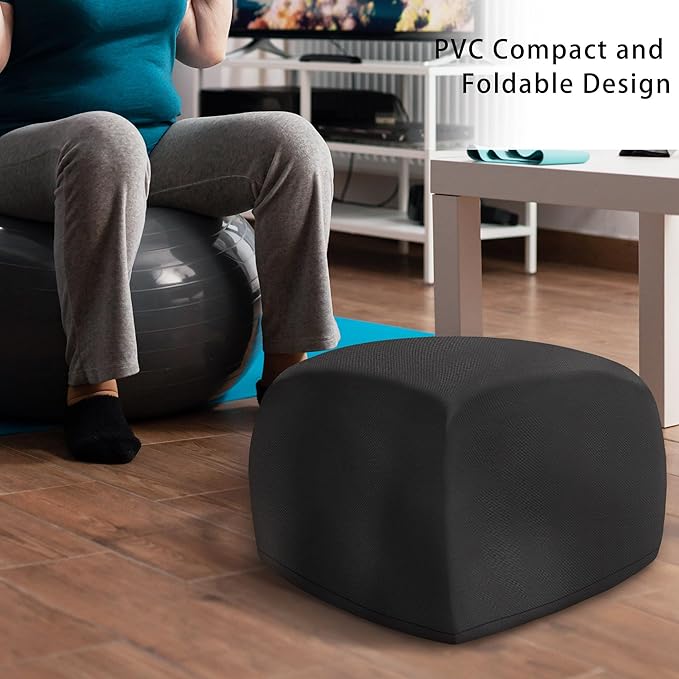 Under Desk Elliptical Cover - Oxford PVC Waterproof & Ellipse Leg Exerciser Case Compatible with YOSUDA YSD-ME/ANCHEER Under Desk Elliptical Machine (Black)
