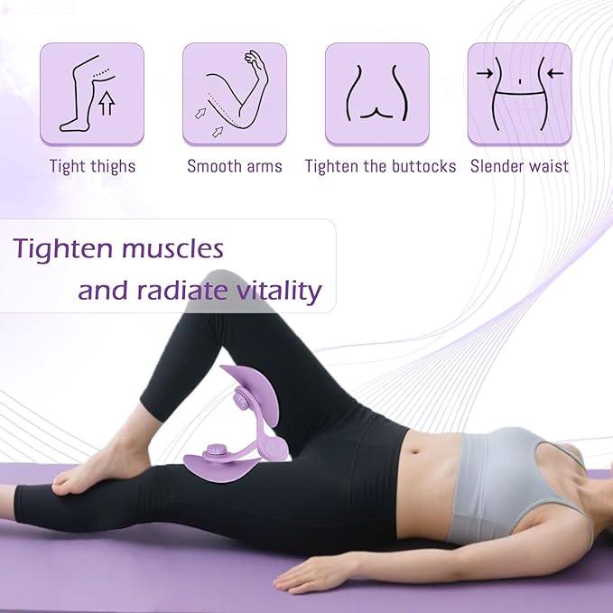 Thigh Master Pelvic Floor Exercise Devices and Inner Thigh Trainer for Women - Kegel Exercise Equipment for Home Use