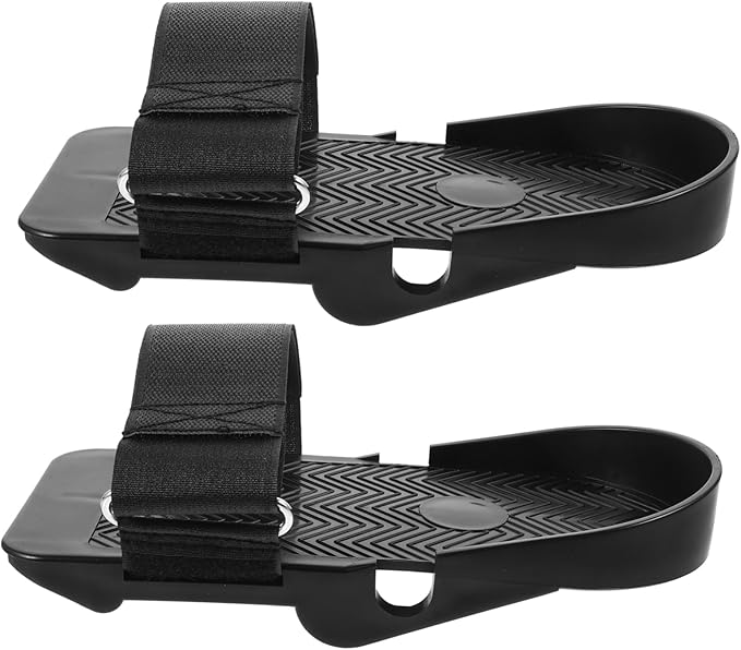 1pair Rowing Machine Pedals Replacement Fit for Stamina Rowing Machine Flat Foot Pegs