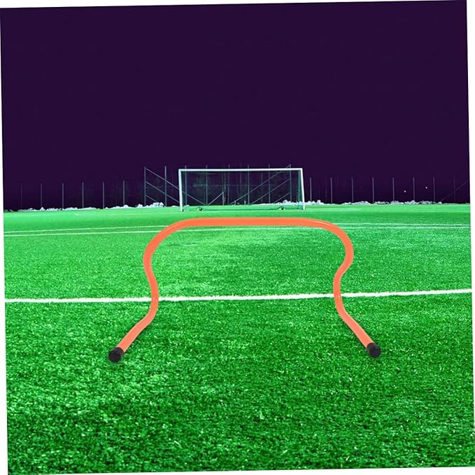 3pcs Agility Hurdles Plastic Training Equipment for Boys and Girls Soccer and Football Speed and Coordination for Outdoor Training Activities