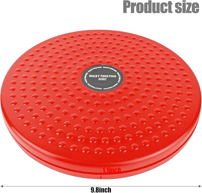 H H&J HUAJIAN Waist Whisper Disc,Body Twister Waist Twister Body Shaping Rotating Board for Women's Twisting Sports Equipment Aerobic Exercise Foot Massage