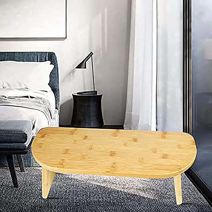 Ergonomic Bamboo Meditation Bench for Yoga and Kneeling Foldable and Eco Friendly