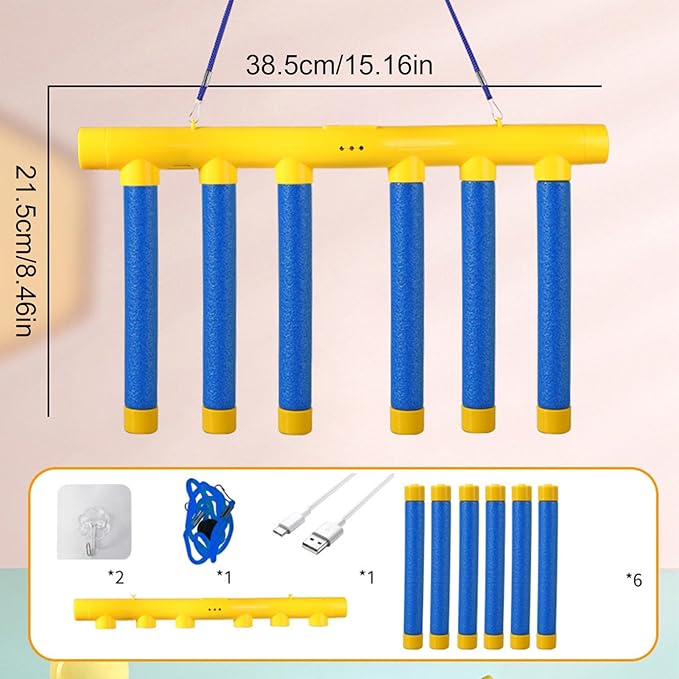 Reflective Drop Stick Challenge, Drop The Stick Game, Catch All DRO p Sticks Game, Hand Speed Challenge Ga me, Hand Eye Coordination Reaction Training Toy, Adjustable Speed, 3 Adjustable Speeds