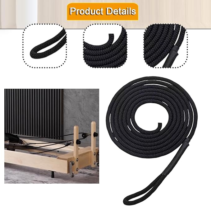 Pilates Reformer Pull Rope Strap Professional,Fitting Band,Parts,for Yoga Pilates Core Bed Home Studio Use Exercise Equipment
