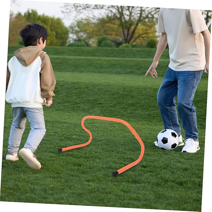Yardwe 3Pcs Agility Hurdles for Durable Training Barriers for Enhanced Coordination and Speed for Football Practice and Sports Training Convenient Design
