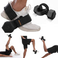 Monkey Foot Dumbbell Attachment for Glute Kickback Women's Leg Exercise Workouts at Home Adjustable Ankle Gym Strap Foot Weights Lifting Attachments Equipment for Men Hamstring Curls