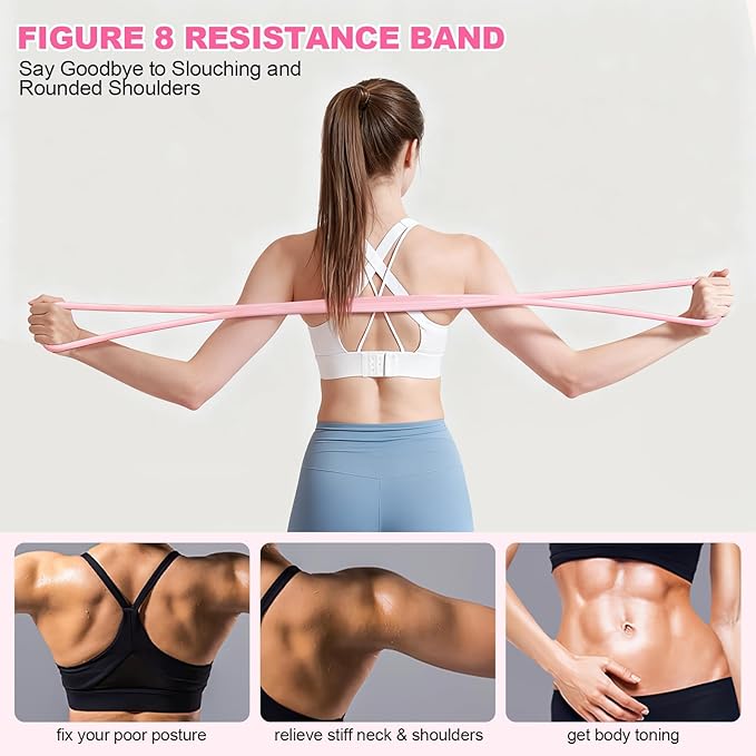 Pilates Kit, Pilates Essentials Kit for Women, 15” Pilates Ring and Ball Set