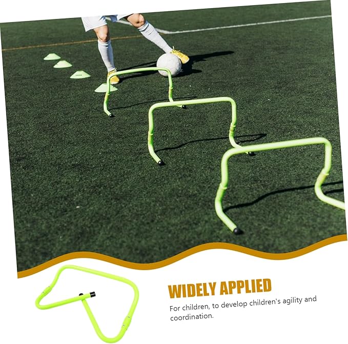 Speed Hurdles Height Agility Training Hurdles for Soccer Football and Track Wear Resistant Design Bright Colors for Enhanced Visibility