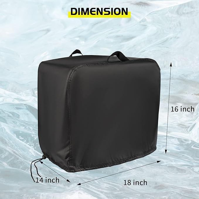 Under Desk Elliptical Machine Cover for Seniors, Waterproof Ellipse Leg Exerciser Cover at Home,Heavy Duty Portable Seated Pedal Exerciser Covers, 18"x 14"x16"