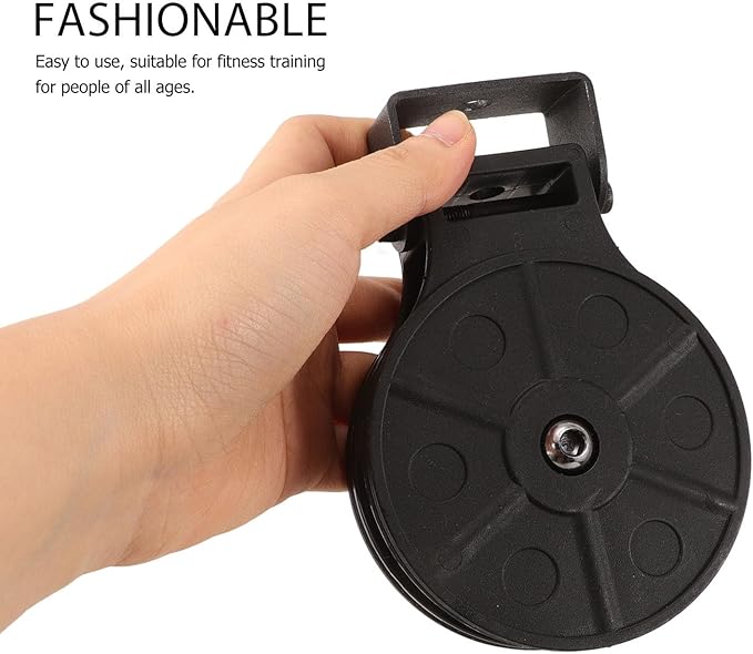 Gym Pulley System Cable Machine Attachment Heavy Duty Lifting Pulley Wheel Strength Training Workout Fitness Equipment
