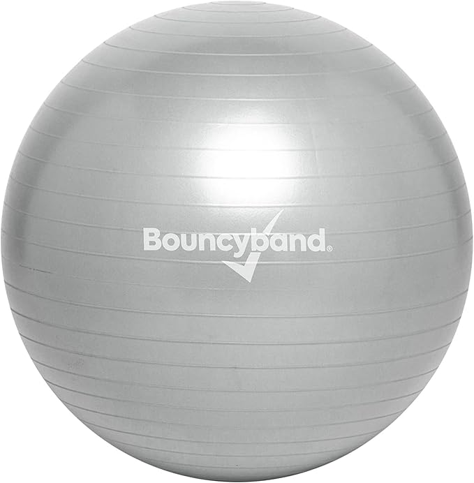 Bouncyband Balance Ball – Create Flexible Seating to Improve Focus at School, Office, or Home with This No-Roll Weighted Ball