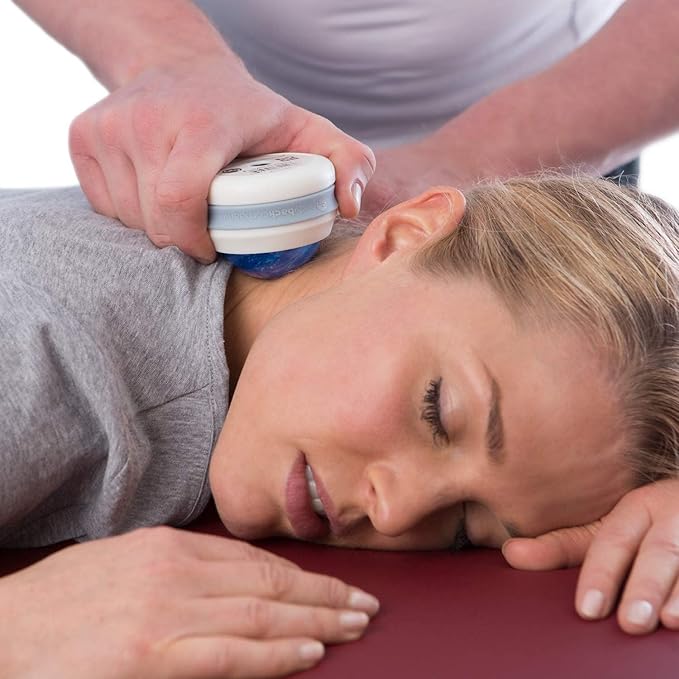 Body Back Manual Massage Roller Ball | Deep Tissue Roller & Lacrosse Ball - Hand Held Massager for Sore Muscles & Joint Pain | 360 Degree Mobility Therapy Ball | Ideal for Athletes & Fitness Recovery